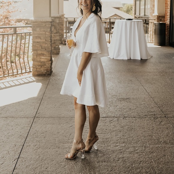 Savannah Linen Mini Shona Joy Dress Worn Once! - Picture 3 of 10